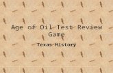 Age of Oil Test Review Game