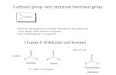 Carbonyl group- very important functional group