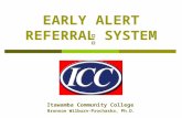 EARLY ALERT REFERRAL SYSTEM