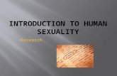 Introduction  to  Human  Sexuality