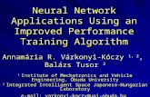 Neural Network Applications Using an Improved Performance Training Algorithm
