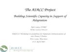 The AIACC Project Building Scientific Capacity in Support of Adaptation