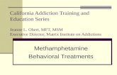 Methamphetamine Behavioral Treatments