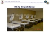 BEQ Regulations