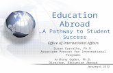 Education Abroad …A Pathway to Student Success