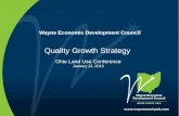 Wayne Economic Development Council Quality Growth Strategy