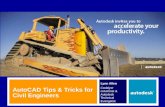 AutoCAD Tips & Tricks for Civil Engineers
