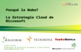 Andrés Prieto Responsable  de Desarrollo de Negocio, Cloud Partners andrespg@microsoft