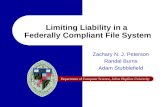 Limiting Liability in a  Federally Compliant File System