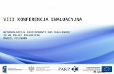 VIII Konferencja Ewaluacyjna Methodological Developments and Challenges  in  UK Policy Evaluation