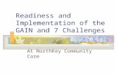 Readiness and Implementation of the GAIN and 7 Challenges