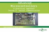Advanced Microcontrollers A practical approach lesson 2  serial communication