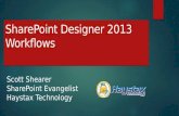 SharePoint Designer 2013  Workflows