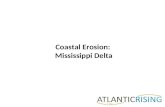 Coastal Erosion:  Mississippi Delta