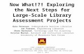 Now What!?! Exploring the Next Steps for Large-Scale Library Assessment Projects
