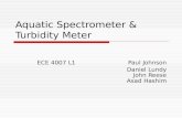 Aquatic Spectrometer & Turbidity Meter