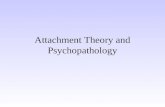 Attachment Theory and Psychopathology