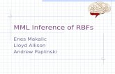 MML Inference of RBFs