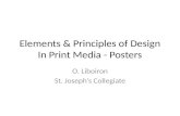 Elements & Principles of Design In Print Media - Posters