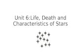 Unit 6:Life, Death and Characteristics of Stars