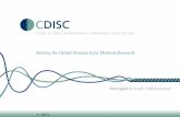 CDISC:  Global Approach