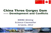 China Three Gorges Dam —— Development and Conflicts