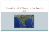 Land and Climate in India