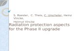 Radiation protection aspects for the Phase II upgrade
