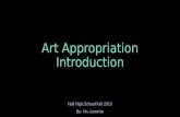 Art Appropriation Introduction