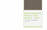 ENVRIONMENTAL PROTECTION AGENCY (EPA)