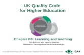 UK Quality Code  for Higher Education