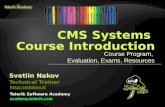 CMS Systems  Course Introduction