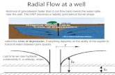 Radial Flow at a well