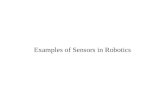 Examples of Sensors in Robotics