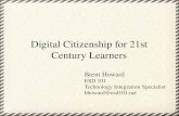 Digital Citizenship for 21st Century Learners