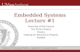 Embedded Systems Lecture #1