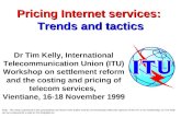 Pricing Internet services:  Trends and tactics