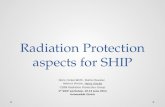 Radiation Protection aspects for SHIP
