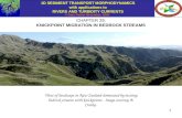 CHAPTER 29: KNICKPOINT MIGRATION IN BEDROCK STREAMS