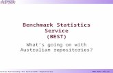 Benchmark Statistics Service (BEST)
