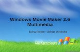Windows Movie Maker 2.6 Multimédia