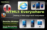 HTML 5  Everywhere