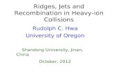 Ridges, Jets and Recombination in Heavy-ion Collisions