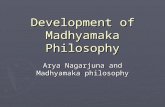 Development of Madhyamaka Philosophy