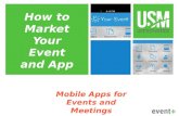 Mobile  Apps  for  Events  and  Meetings