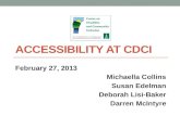 Accessibility at CDCI