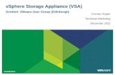vSphere Storage Appliance (VSA) Scottish VMware User Group (Edinburgh)