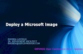 Deploy a  Microsoft Image