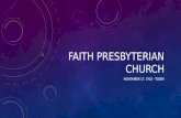 Faith Presbyterian church