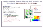 LECTURE  29:  HIERARCHICAL CLUSTERING